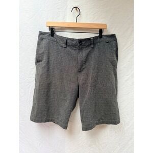 Travis Mathew Beck Mens Golf Shorts Dark Grey Heathered Size 38 Performance